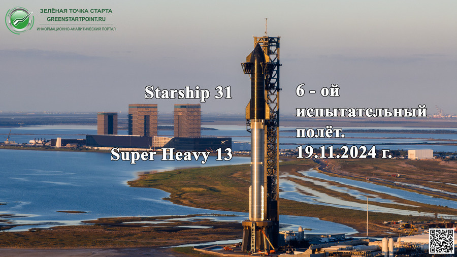    В ожидании 6-ого испытательного полёта системы «Starship - Super Heavy».