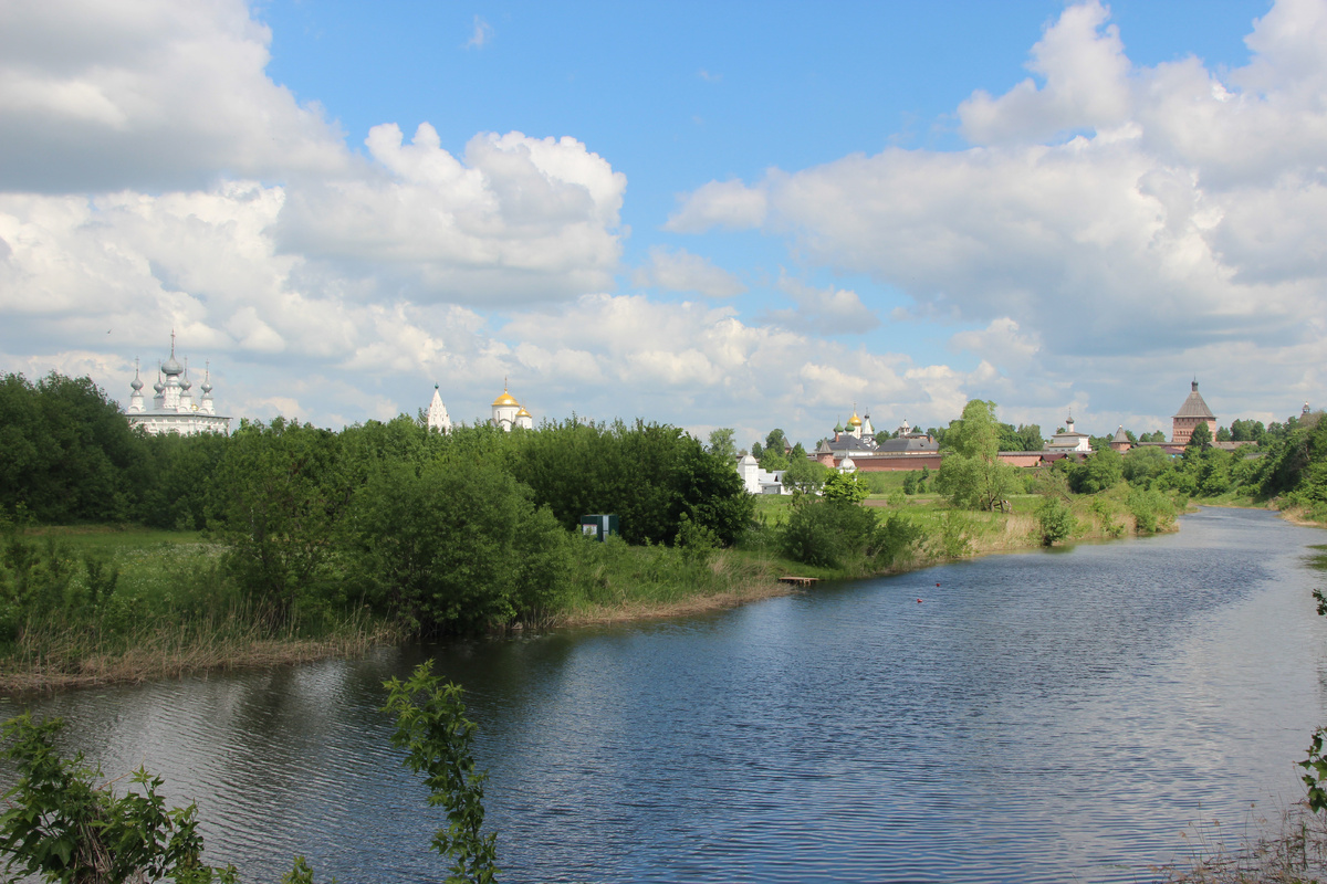Речные прогулки по Каменке в Суздале