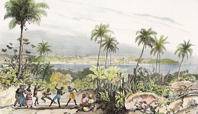    Иоганн Мориц Ругендас, «Сан-Сальвадор», 1835 г. Фото: общественное достояние