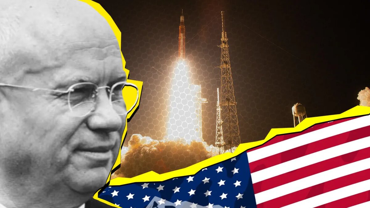    Первый секретарь ЦК КПСС Никита Хрущёв.