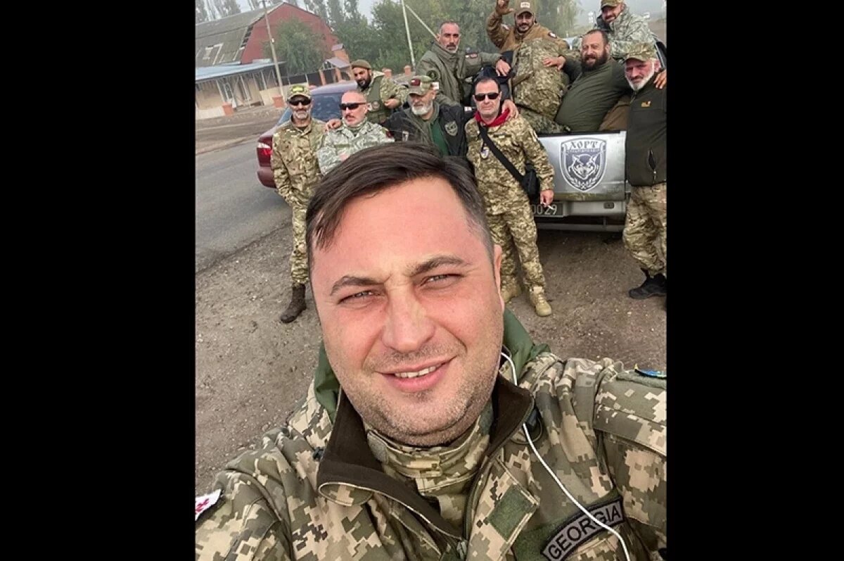    Грузинский наемник Михаил Батурин.