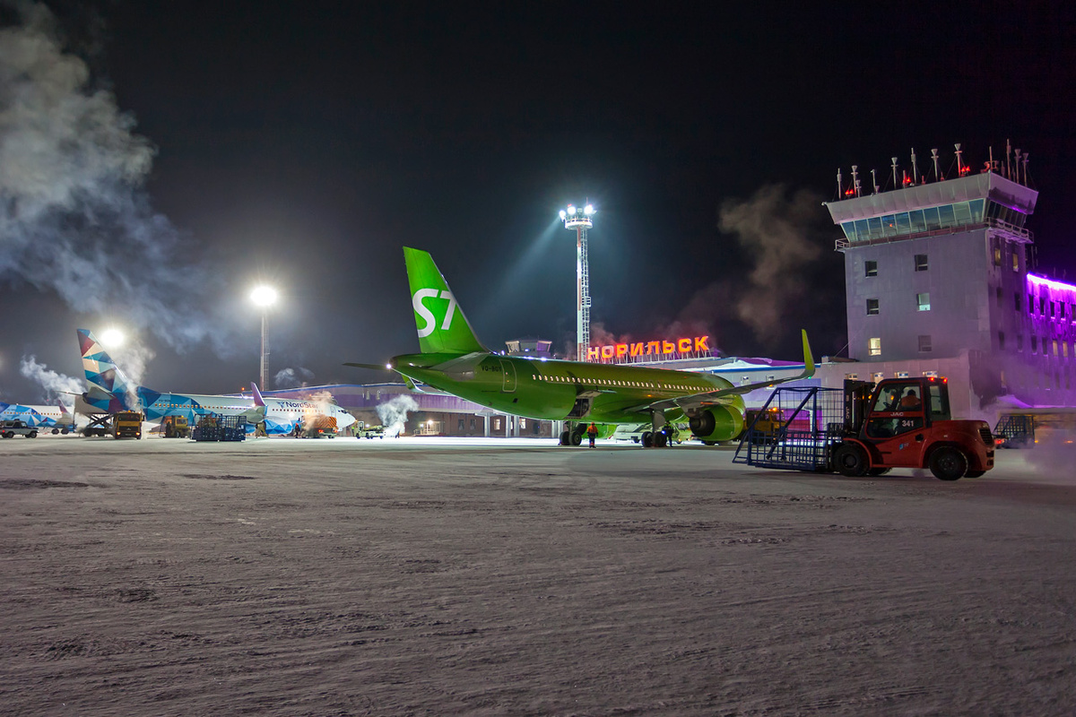    Аэропорт Норильска – важный авиационный узел всей центральной части российской арктики