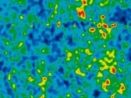 Темно-синии области - пустоты вселенной