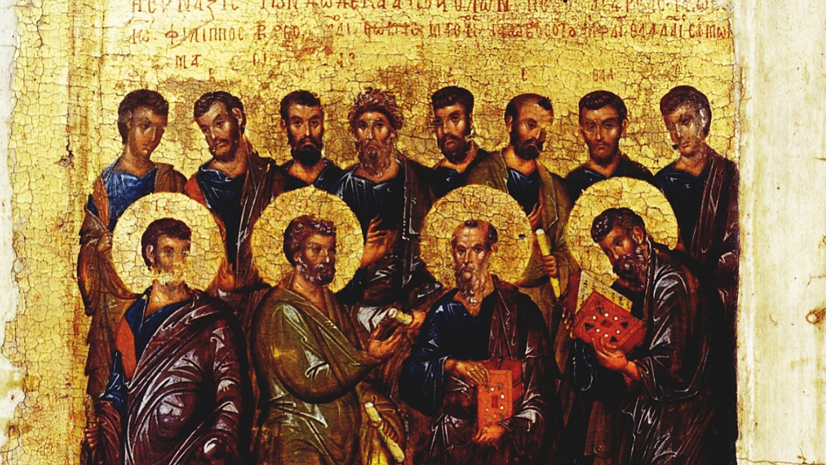 Двенадцать апостолов, начало XIV века, Государственный музей изобразительных искусств им. А. С. Пушкина, Москва