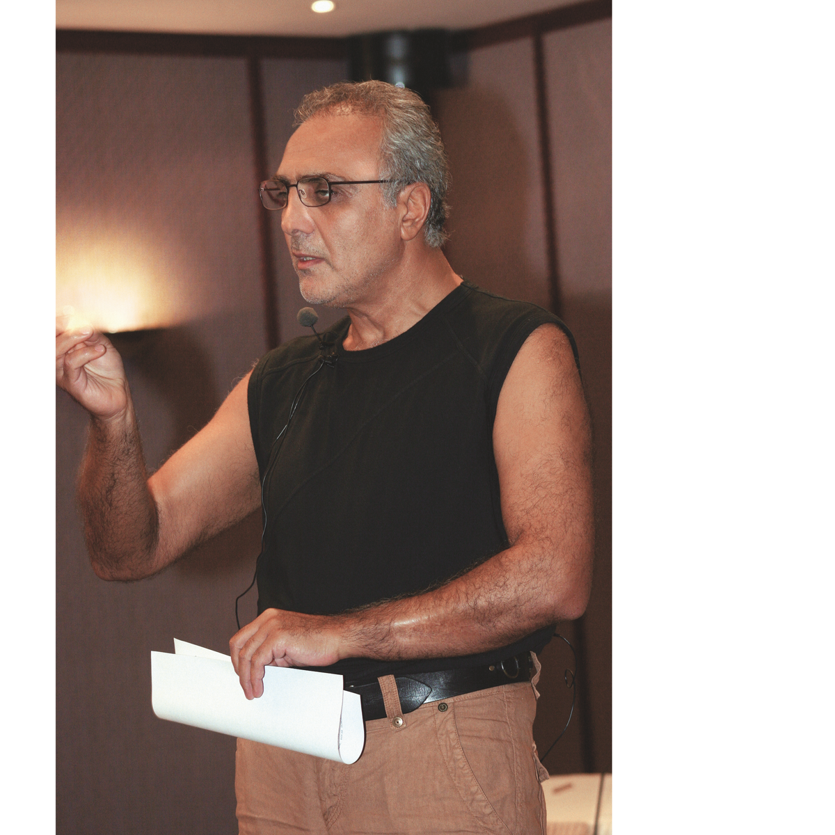 Мастер ХОРА на встрече со слушателями, Алматы (Казахстан), 2006 год