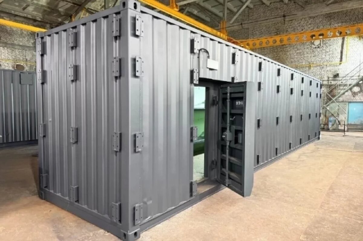    Производство мобильных укрытий от ядерного взрыва запущено в Дзержинске