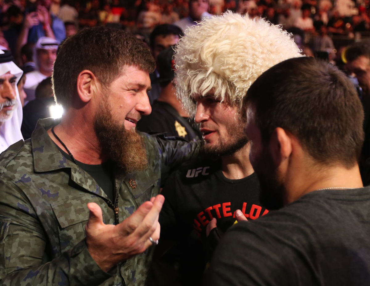 Рамзан Кадыров и Хабиб Нурмагомедов