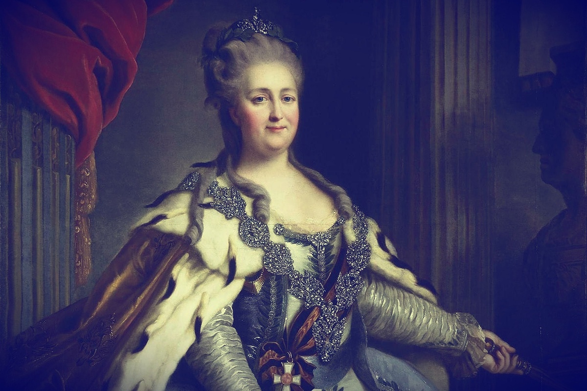Екатерина II Великая. Изображение взято с Яндекс картинок.