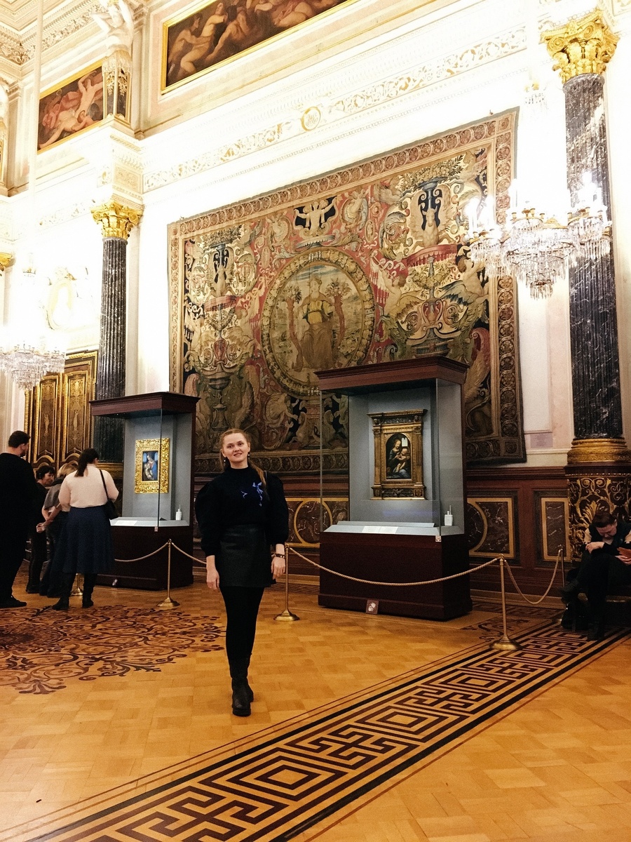 Зал Леонардо да Винчи в Государственном Эрмитаже.