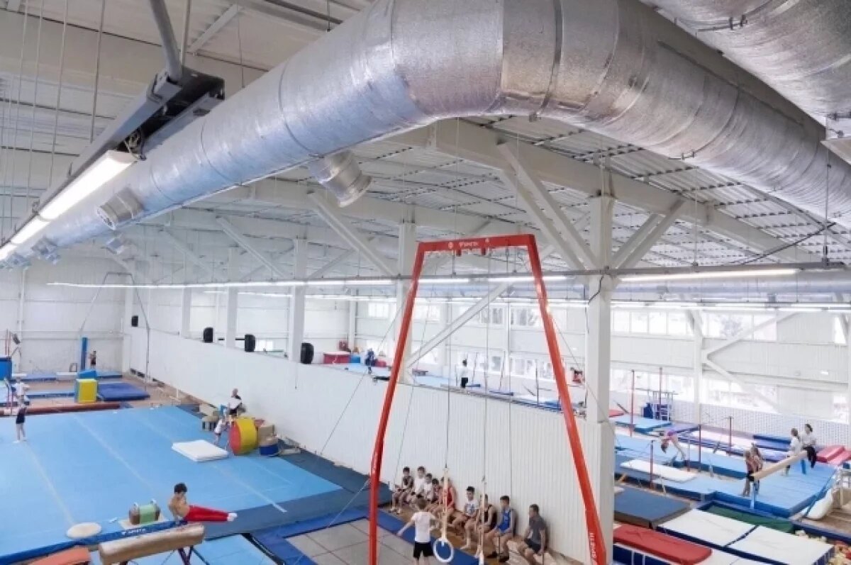    В Кузбассе открыли спортивную школу спортивного резерва по гимнастике