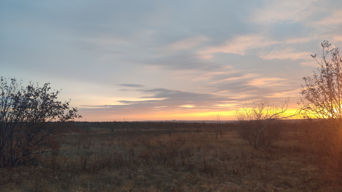 Закат в ЛНР