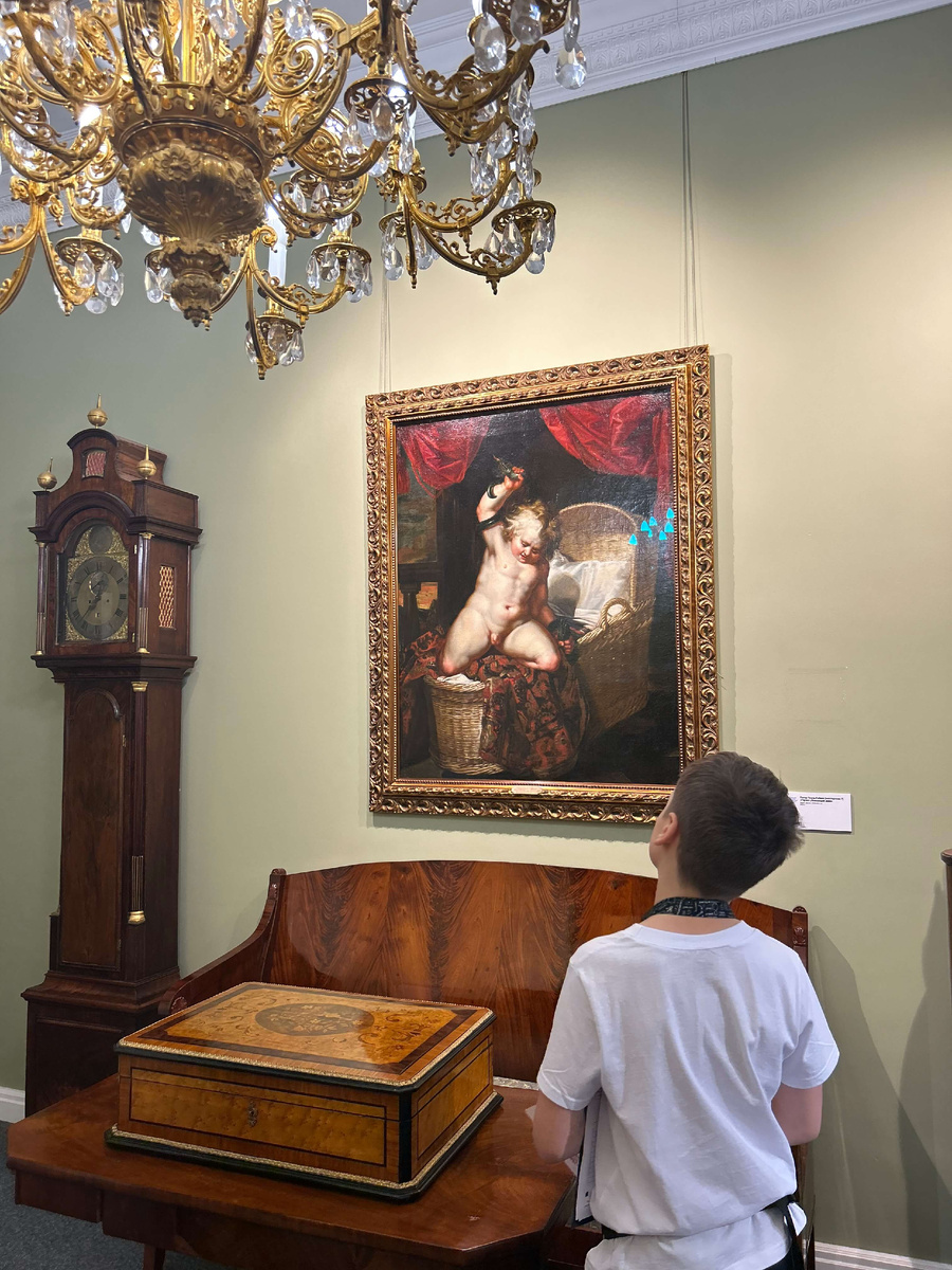 Питер Пауль Рубенс (?). Маленький Геракл расправляется со змеями. Первая половина XVII века. Музейно-выставочный комплекс «Наука. Техника. Искусство». 