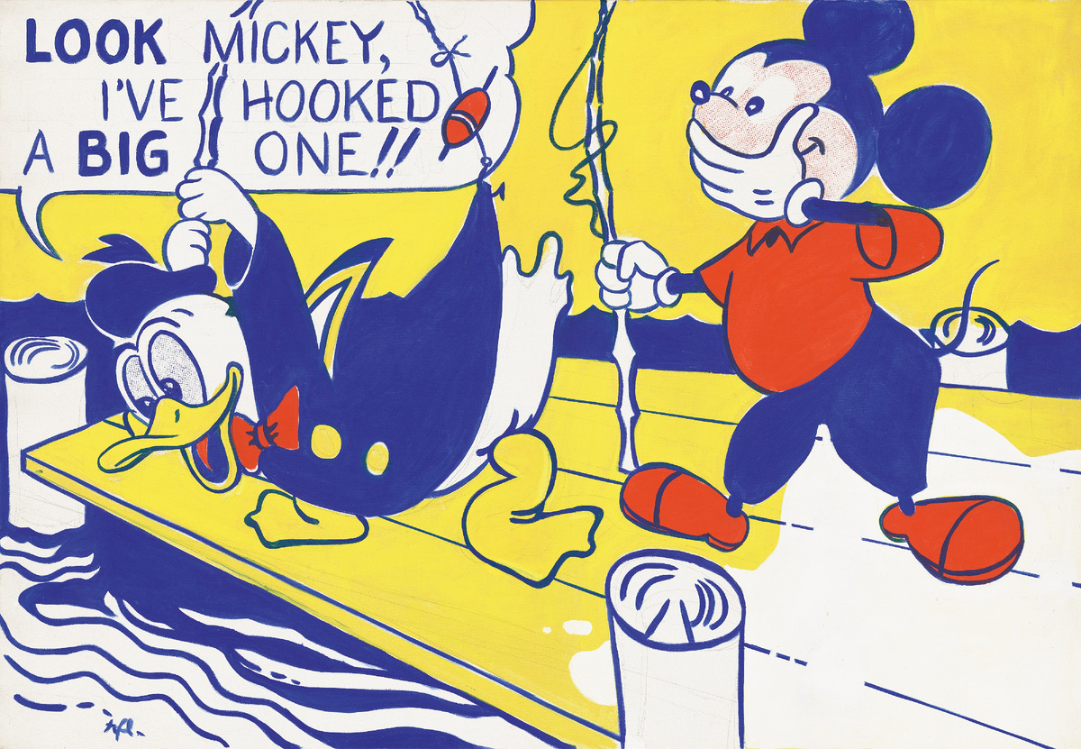 ▪️Рой Лихтенштейн. Look Mickey, 1961. 