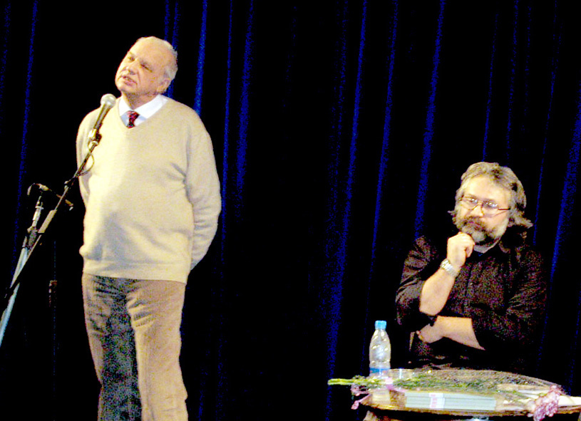 Сухарев в Харькове. Д.Сухарев и С.Минаков, Харьков. 30.01.2007