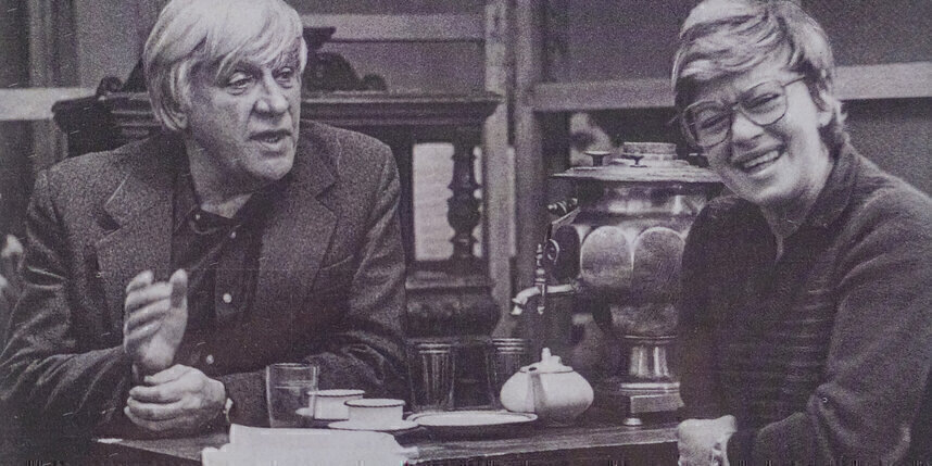    Игорь Владимиров и Алиса Фрейндлих (фото из семейного архива Алисы Фрейндлих и Варвары Владимировой, переданное в дар музею).Алена Бобрович