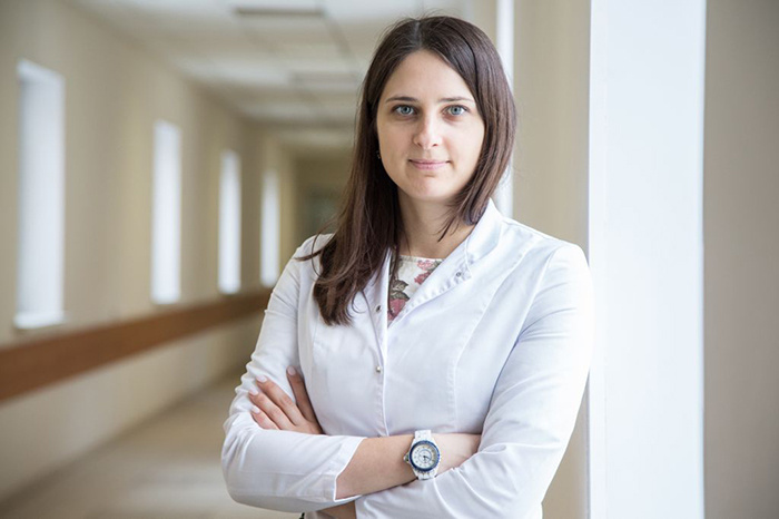 Руководитель отдела клеточной и иммунной терапии НМИЦ гематологии Минздрава России Ольга Александровна Алешина.