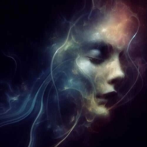 Я, под воздействием воли этого незнакомца, не могу даже открыть глаза.