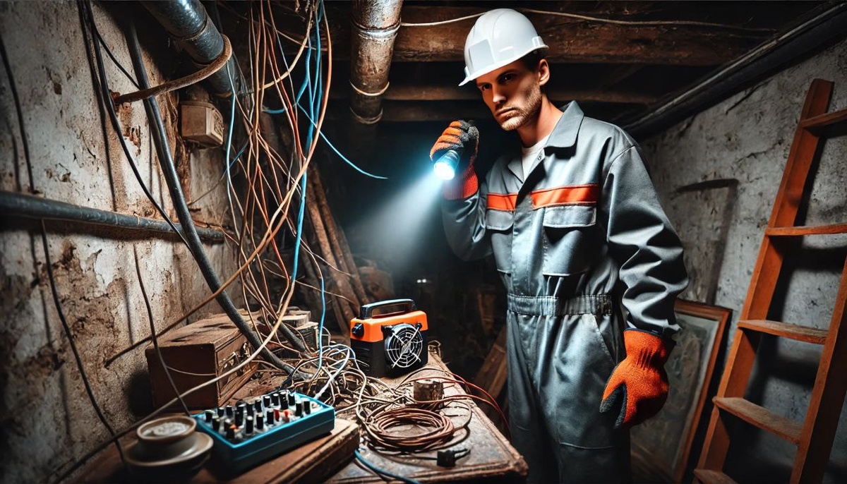 Обследование подвала