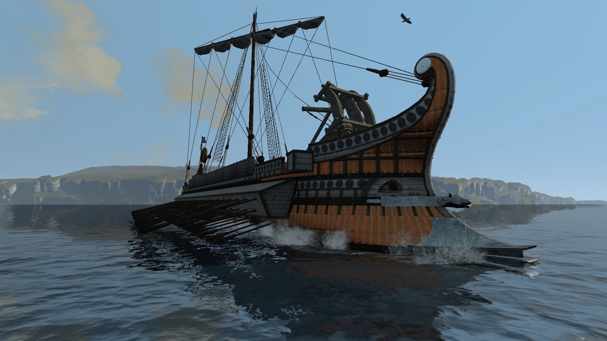 Легкая дальнобойная пентера Total War: Rome II правый борт