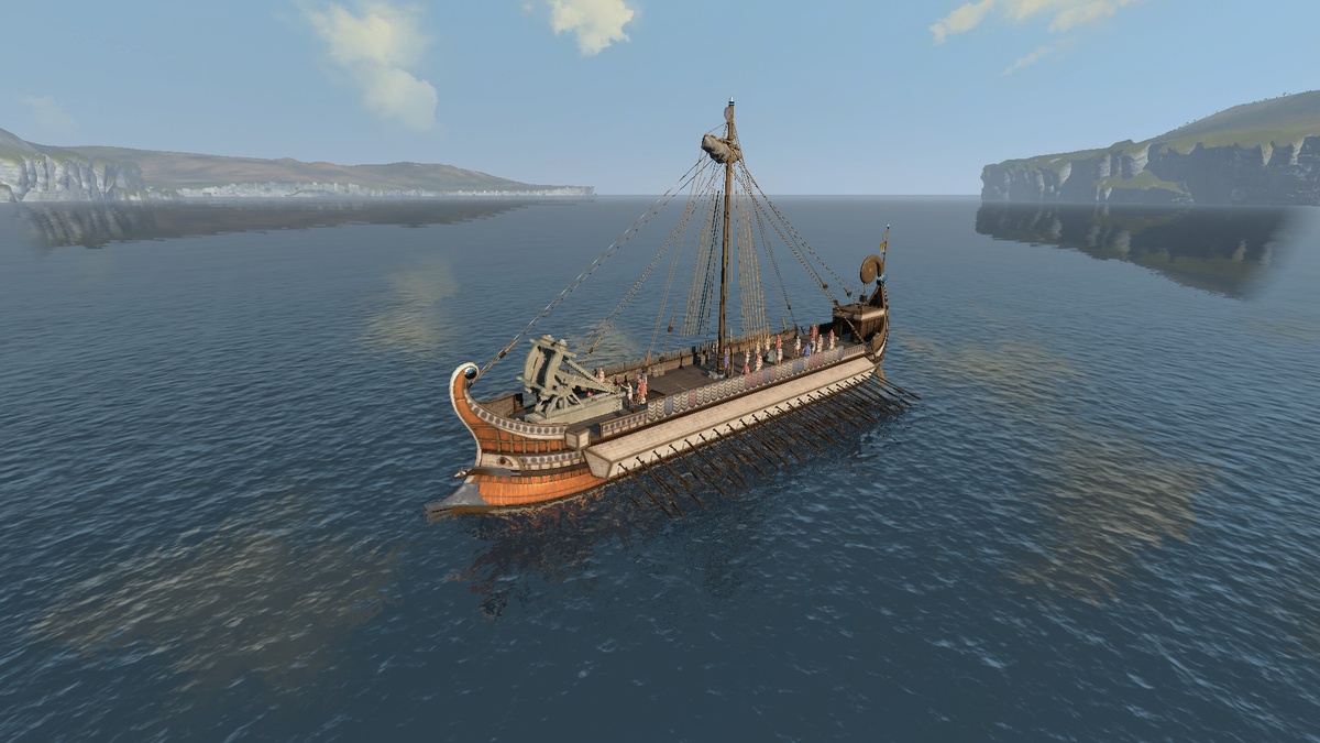 Легкая дальнобойная пентера Total War: Rome II левый борт