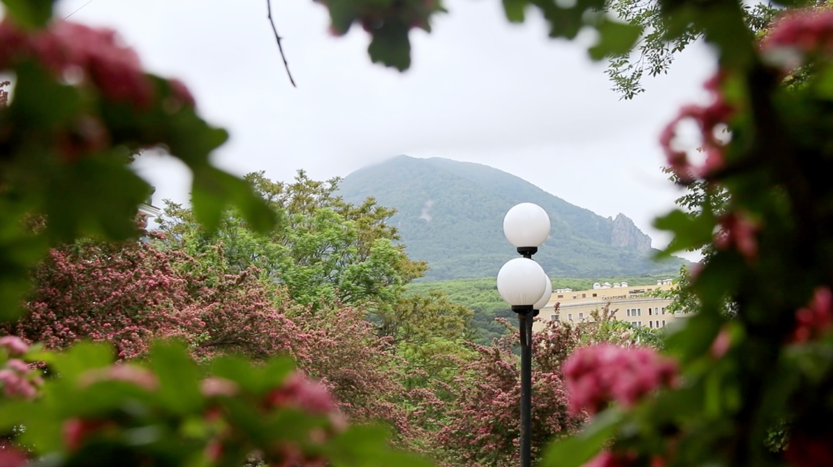 Вид на гору Змейка 