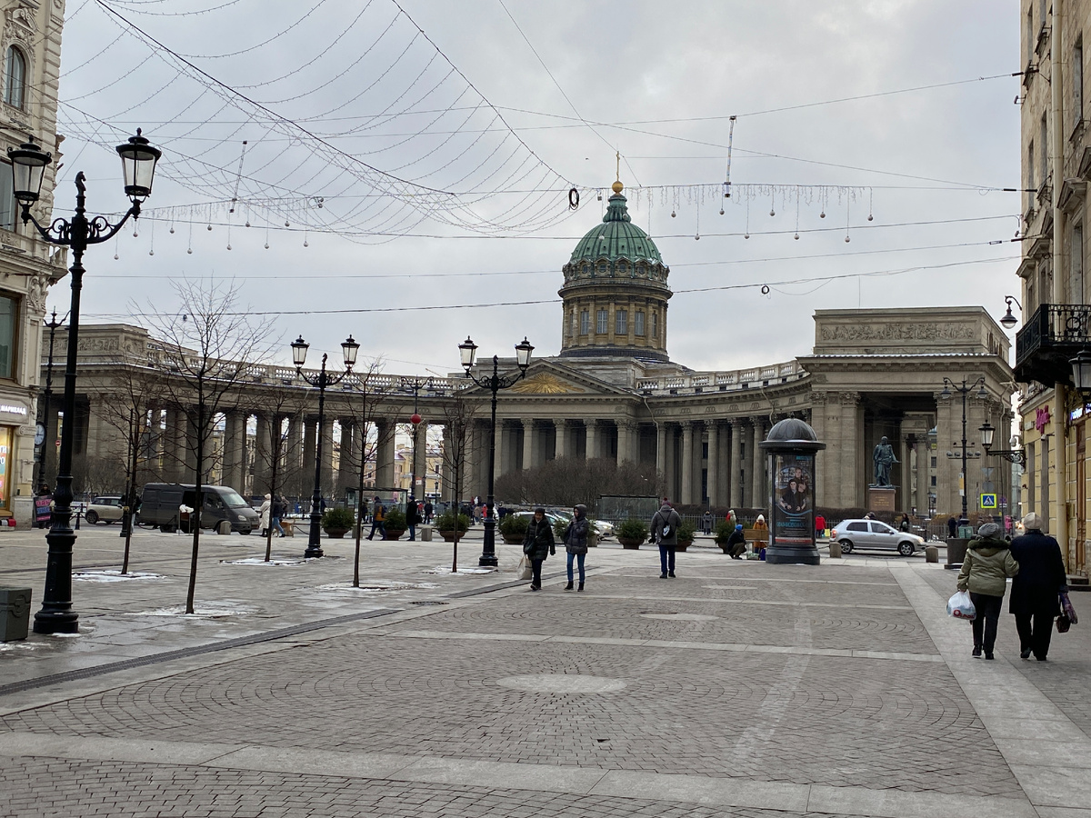 Петербург зимой. Здесь и далее фото автора