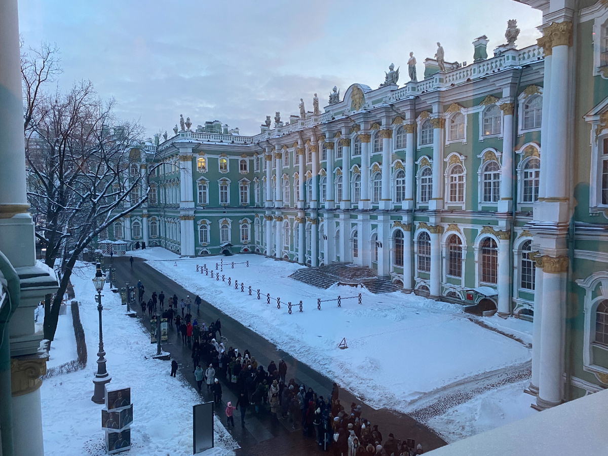 Очереди в Эрмитаж