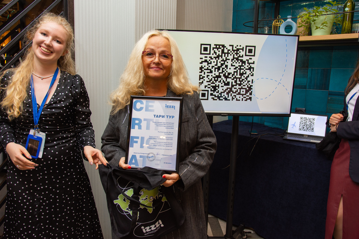 Руководитель отдела продаж и бронирования izzzi - Осадчук Дарья