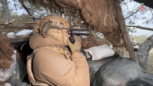    Наши войска уничтожили вражеский пункт БПЛА//Скриншот страницы с официального ТГ-канала Минобороны России