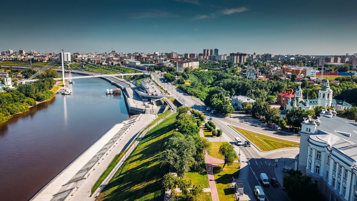 Набережная Тюмени – главное место в городе