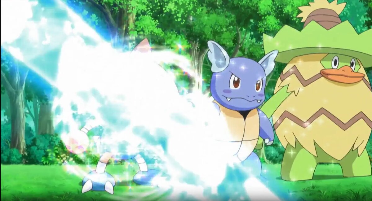  С детским аниме "Покемон" связан крупнейший скандал в истории японской анимации: 16 декабря 1997 года около 700 детей в Японии госпитализировали из-за припадков светочувствительной эпилепсии после просмотра 38 эпизода   Скриншот из аниме "Покемон: Приключения в Калосе"