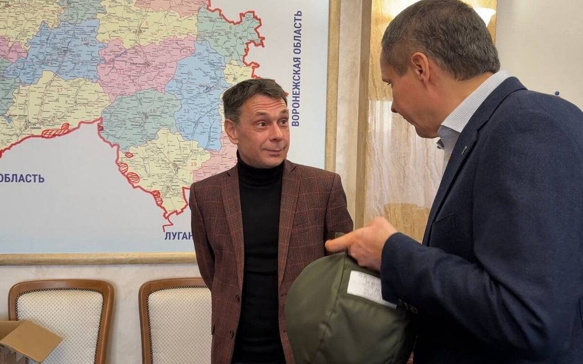    Первый замглавы администрации Шебекинского округа уходит на СВО Фото из телеграм-канала Вячеслава Гладкова