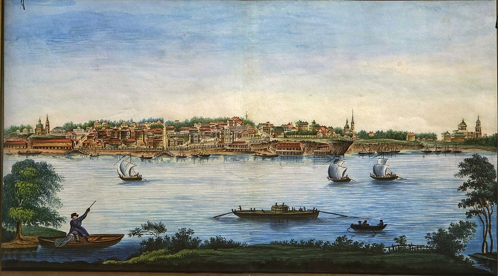 Полная картина Разманихина. Вид Перми