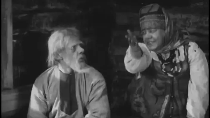 Русская изба в фильме "Морозко" 1924 г - что в ней интересного