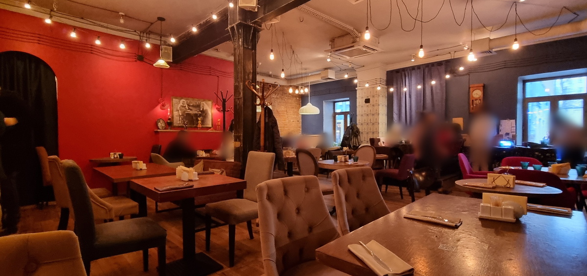 "100 Хинкали", интерьер, без цветокора