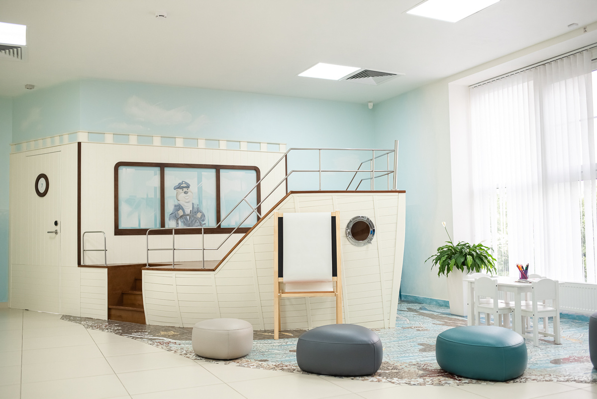 Мы старались создать в клиниках такую атмосферу,  чтобы дети хотели к нам вернуться ;-)