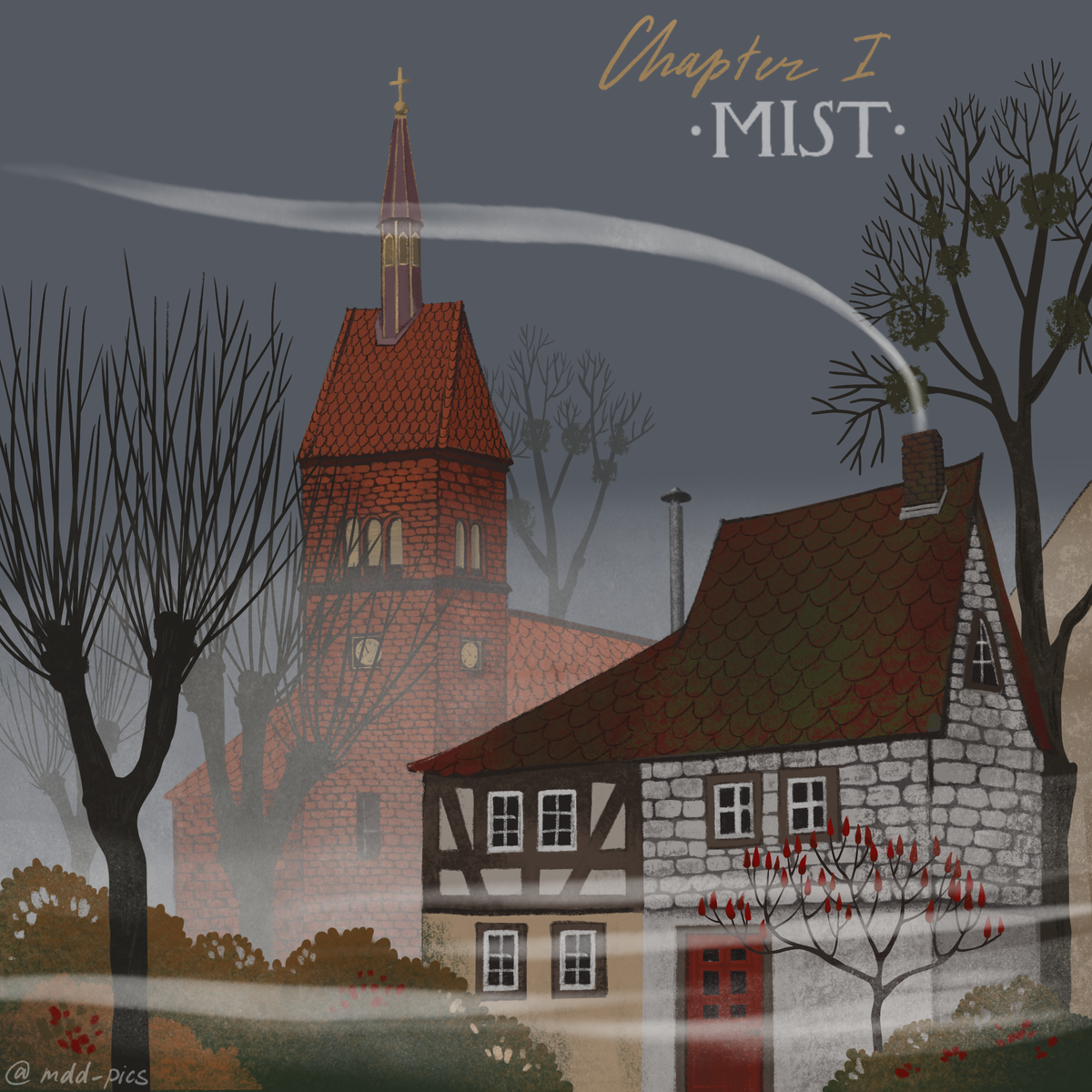 Напомню, я участвую в арт челлендже: неделю рисую иллюстрации по темам дня и пишу свою сказку.