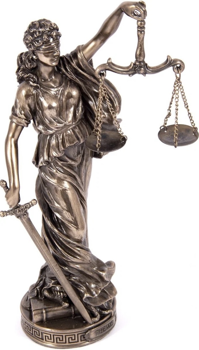 Богиня Фемида. Изображение взято в качестве иллюстрации. Источник Яндекс Картинки.