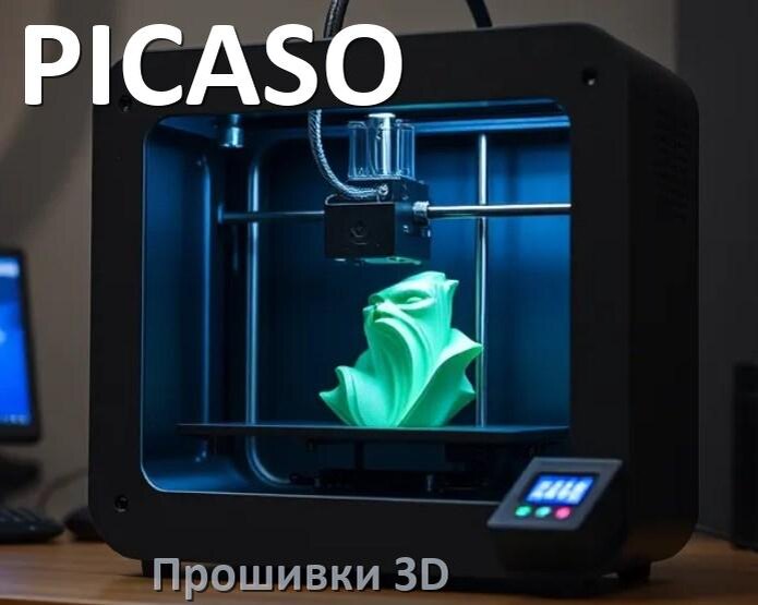 
PICASO HEX прошивки на 3D принтеры Marlin Arduino