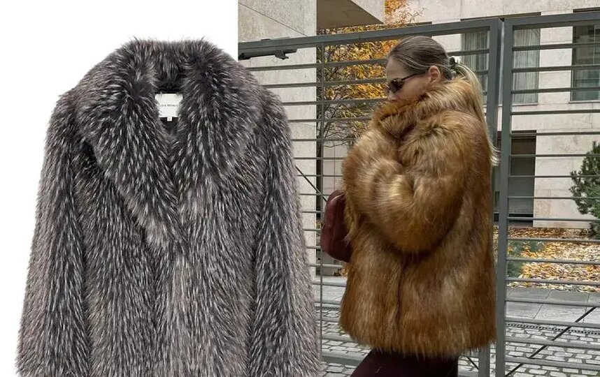    Шуба Love Republic (25 999 руб.)соцсети @alexlysko