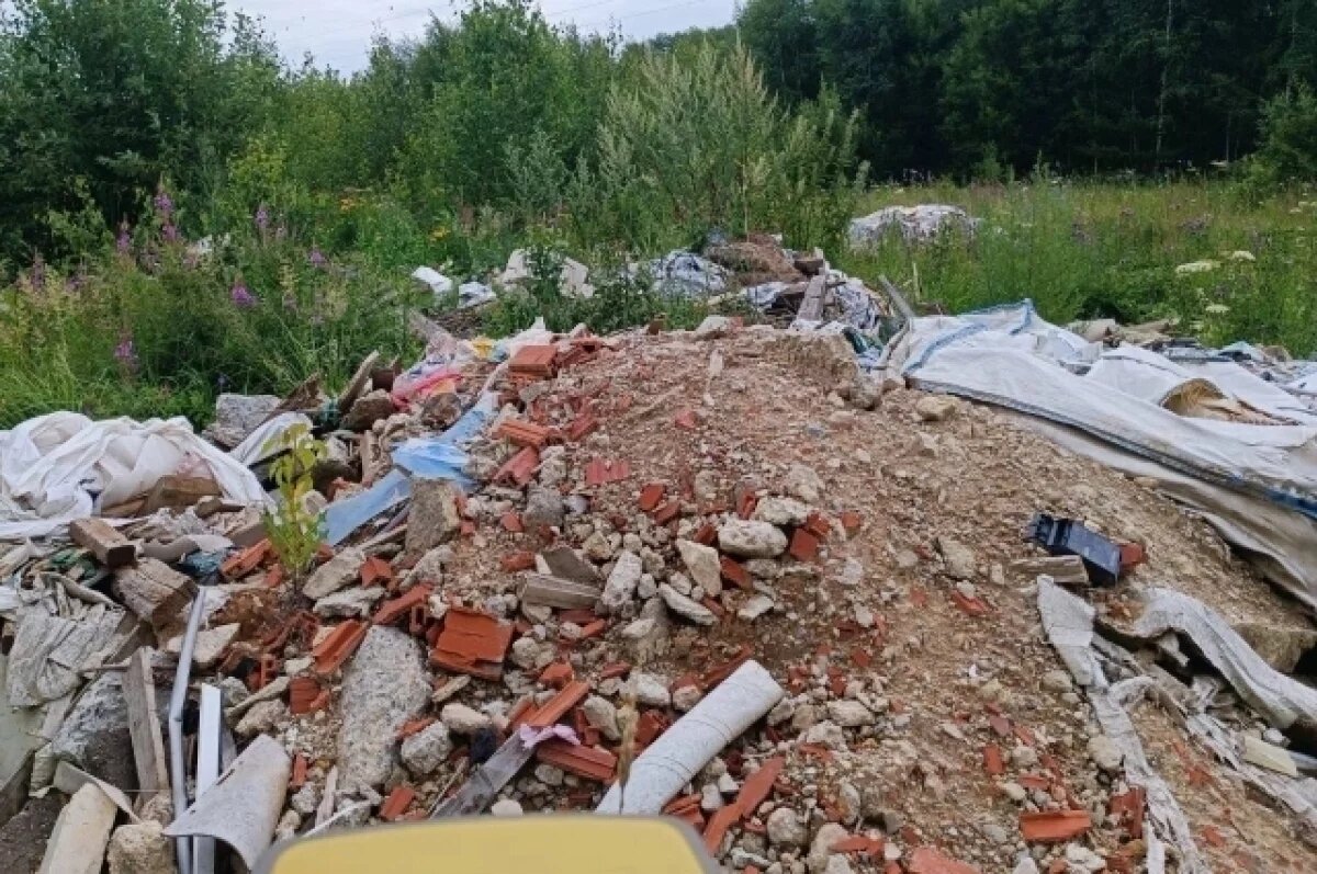    При содействии калужской прокуратуры в Кирове ликвидируют свалку