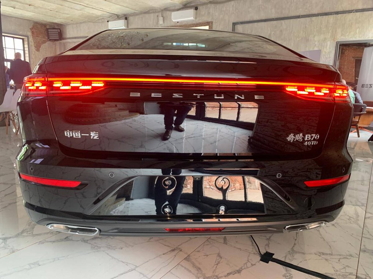 FAW Bestune B70 после рестайлинга: предпоказ в России.