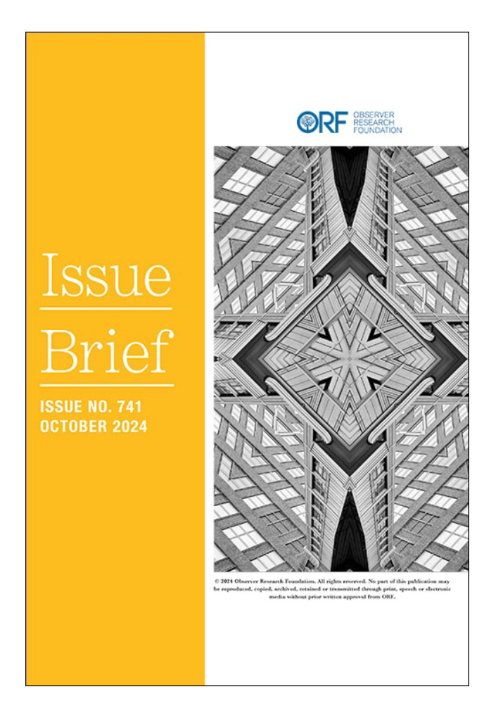 Арчишман Госвами, «Разведывательное партнерство между Индией и Арменией на 2020-е годы», Краткое описание выпуска No. 741, октябрь 2024 года, Наблюдательный исследовательский фонд.