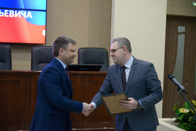    Сергей Завьялов вступил в должность главы Кирово-Чепецка