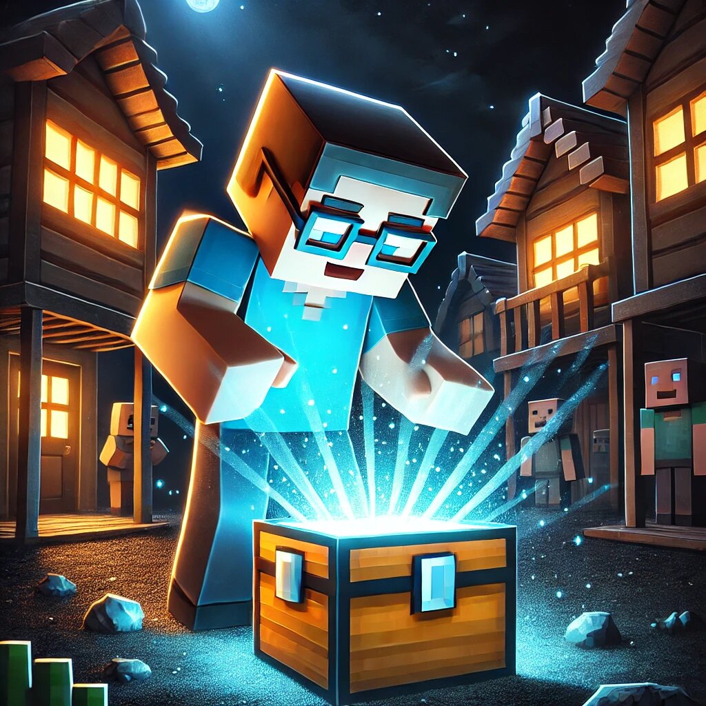 Вилл открывает сундук и отправляется в путешествие...