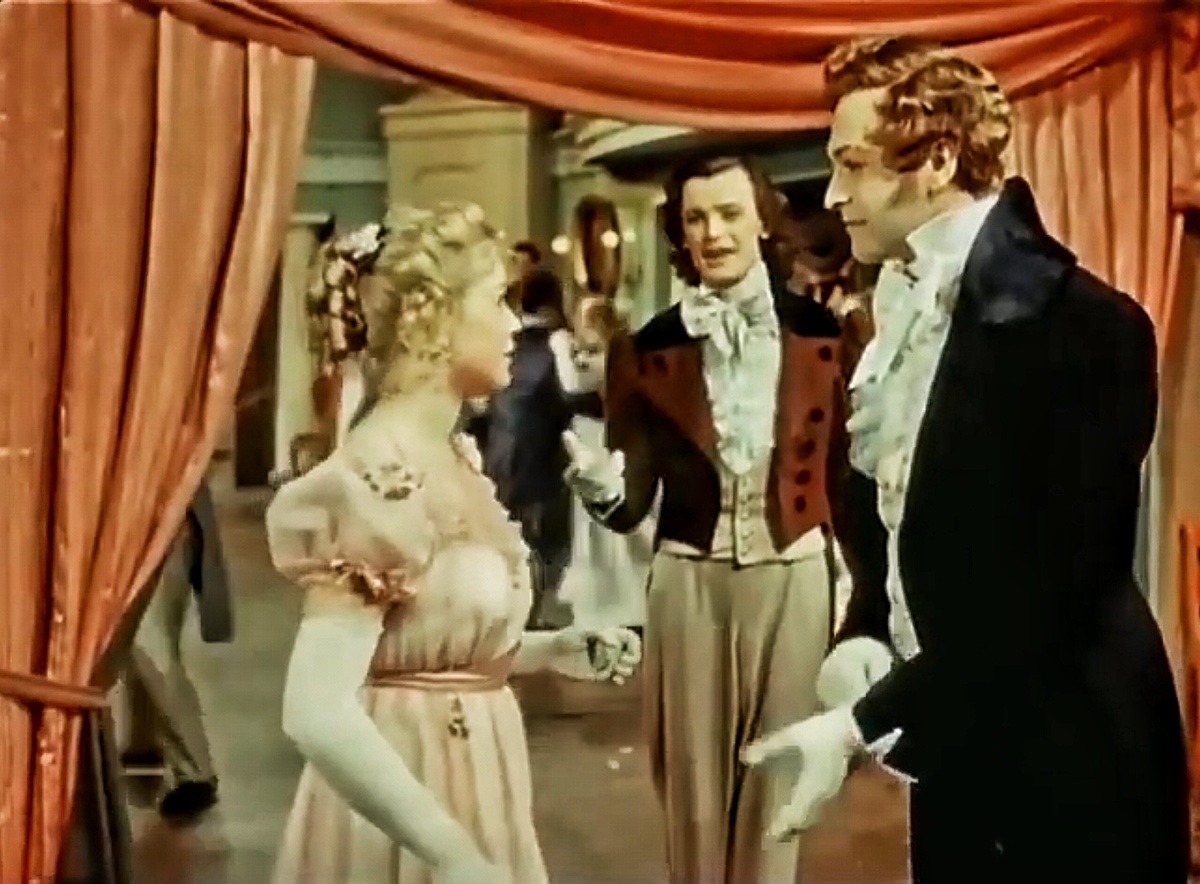 Кадр из фильма «Евгений Онегин», 1958