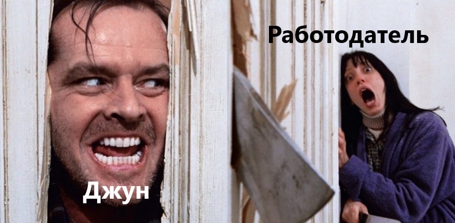 Кадр из фильма The Shining, 1980