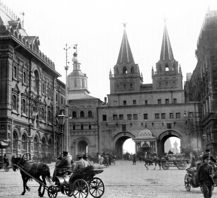 Воскресенские ворота, Москва, 1931г. 