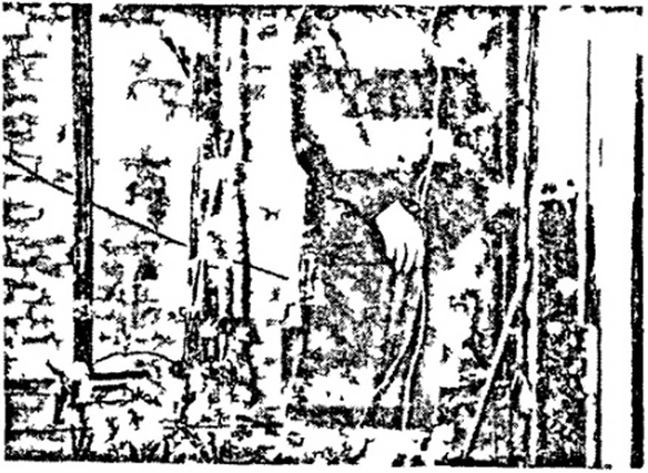 Рис. 4-1. Положение пострадавшего в момент электрического удара (имитация) (лучшего изображения пока нет)