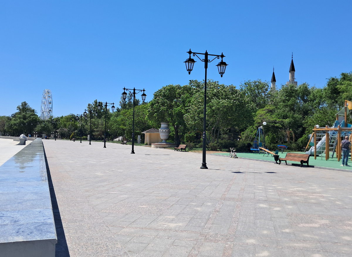 Обновленная набережная им. Терешковой